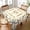 Beige, variant on Chinoiserie Mahjong Tablecloth with Game Rule 55''''x55'''' Floral Table Cover