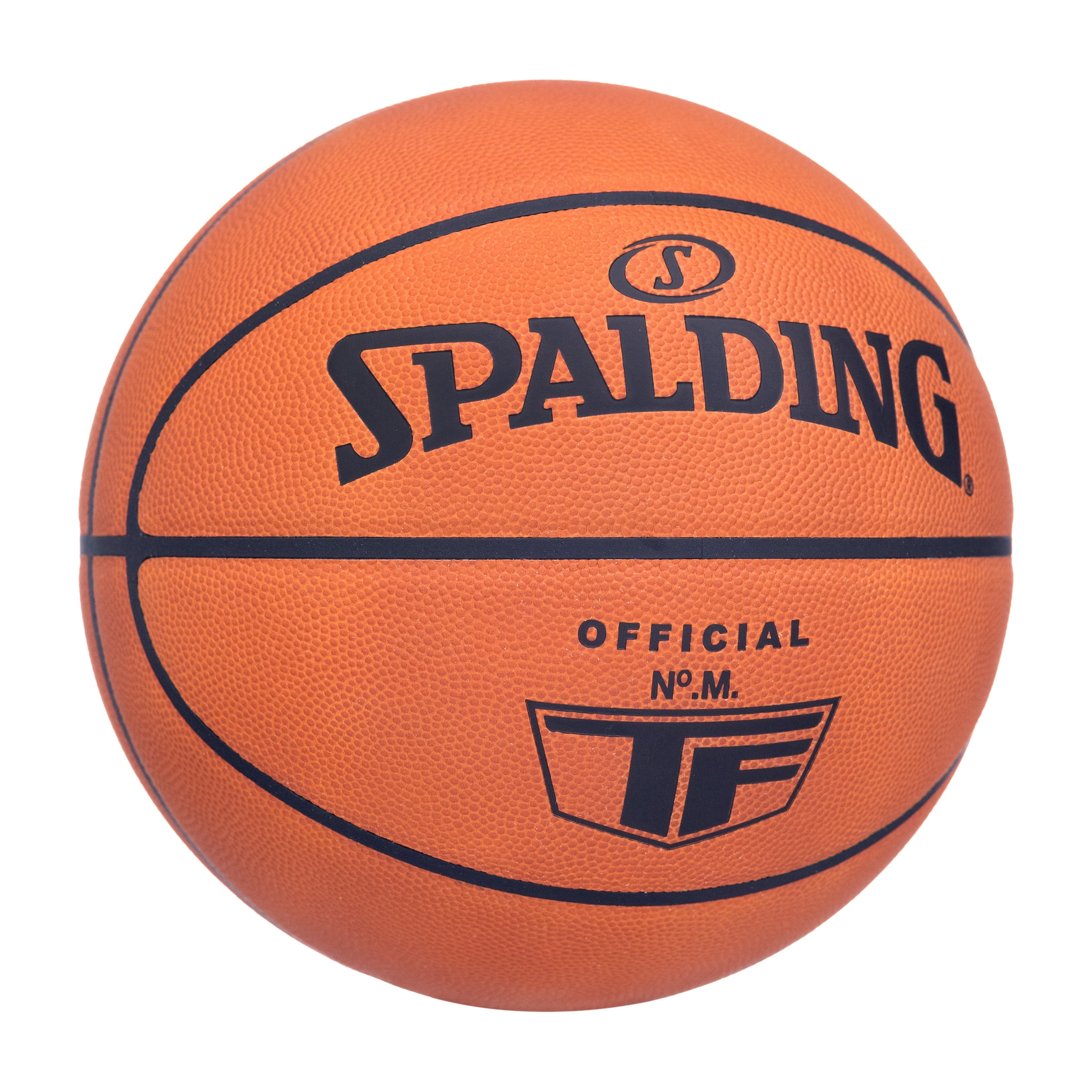 Spalding TF Model M Official Leather Indoor Game Basketball - 29.5"