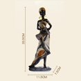 thumbnail image 4 of 2 Piezas Lady Figurilla Mujer Estatua Adornos, 4 of 8