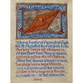 thumbnail image 3 of Unknown 12th Century English Illuminator 19x24 Black Modern Framed Museum Art Print Titled - Christs Side Wound, 3 of 5