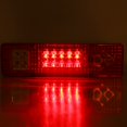 thumbnail image 4 of Luz de freno de cola2 x 12V 19 LED Luces de cola L?§?émpara de freno trasero Indicador de giro de parada para cami?§?n de autom?§?vilrojo Khall QC01315-01, 4 of 6