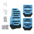 thumbnail image 4 of 3 Pcs Non-Slip Racing Manual Car Truck Pedals Pad Brake Clutch Pedal Cover, 4 of 8