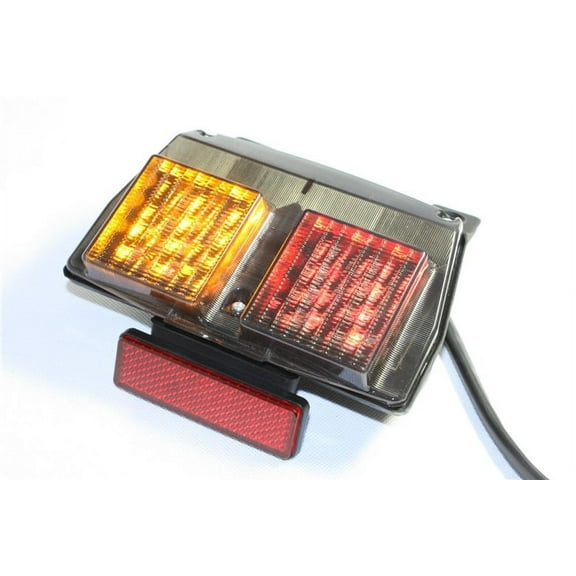HTT Motorcycle Smoke Led Tail Light Brake Light with Integrated Turn Signals Indicators For 1994-2003 Ducati 748 916 996 / 2002-2004 Ducati 998