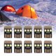 thumbnail image 1 of Linterna LED, 10 Piezas USB 0.2W Luz De Tienda Portátil Para Llave Para Exteriores Para Botón Para Billetera Para Noche Para Acampar, 1 of 7