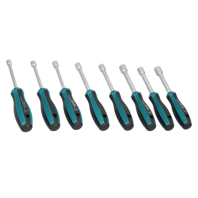 Destornillador de agujero profundo Bling Bling Juego de 8 destornilladores antideslizante