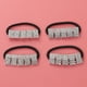 thumbnail image 4 of EeaseMX 4 bandas elásticas para el cabello con cristales artificiales, accesorios elegantes para el cabello de niña, cintas para sujetar el cabello, coleteros con diamantes de imitación., 4 of 7