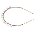 thumbnail image 3 of Diadema de perlas de imitación BuyWeek Accesorios para el cabello, 3 of 14