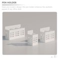 thumbnail image 5 of WHAMVOX Pen Holder for Wall Cubicle Hanging Desk Organizer, 5 of 8