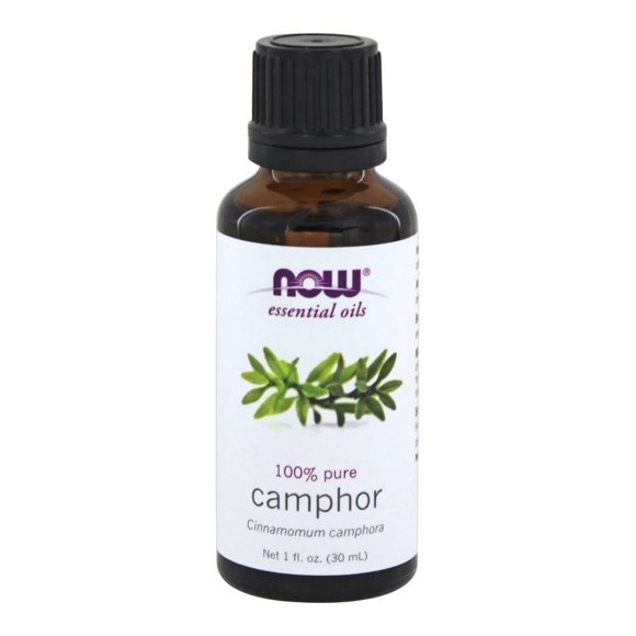 NOW Foods - 100% Pure Essential Oil Camphor - 1 fl. oz.