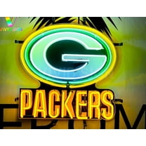 Queen Sense 17"x17" For Green Bays Sports Team Packers Neon Sign HD Vivid Printing Handmade Artwork Neon Light 120GBPLV3VVD