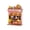 Milky Bear Dessert Shop, variant on DIY Wooden Mini House Fridge Magnet with LED Light, Capybara Bakery 3D Puzzle Refrigerator Decor
