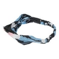 thumbnail image 5 of Unique Bargains 1 Pc Fashion Leaf Pattern Cross Elastic Hairband for Women Black, 5 of 6