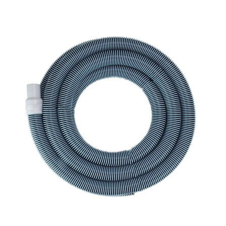 Pool Central Spiral Wound Vacuum Swimming Pool Hose with Swivel Cuff - 18' x 1.25" - Blue