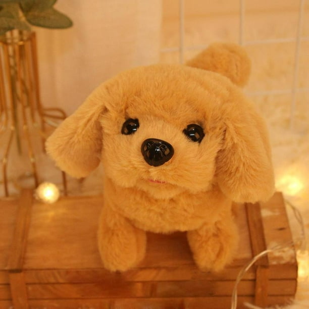 Juguete Interactivo De Peluche Para Niños De 1 A 6 Años | Perro Labrador Electrónico Que Camina, Ladra Y Mueve La Cola | Regalo Educativo