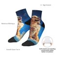 thumbnail image 6 of Pofeuu Starry Sky Cloud Dog Print 30cm Socks, Adult Running Hiking Socks for Youth and Adult, 6 of 7