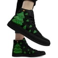 thumbnail image 5 of Coolcustomize Christmas High-Top Sneakers for Womens Girls,Holiday-Themed Canvas Shoes Comfortable Casul high Tops,Xmas Gift, 5 of 7