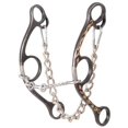 thumbnail image 2 of Classic Equine Horse Barrel Bit Long Shank Twisted Wire Stainless Snaffle, 2 of 2