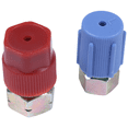 thumbnail image 1 of 5X Adaptateur de Conversion R12 à R134A à Montage à Courant Alternatif Haut/bas, 1 of 7