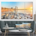 thumbnail image 1 of Barceloneta Plage à Barcelone - Impression sur Toile d'Art Photo du Bord de Mer, 1 of 3