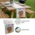 thumbnail image 5 of Valentine's Day Table Runner - 36 Inch Long, Kitchen Dining Table Runner Dresser Scarves, Cute Dog Love Balloon Rose Romantic Farmhouse Decor for Coffee Tables Wedding Party Banquet, 5 of 8