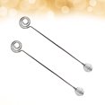thumbnail image 3 of 2pcs Stainless Steel Spring Stirrer Whisk Stirring Stick Mixer for Barber Shop, 3 of 9
