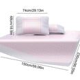 thumbnail image 4 of TTJ Summer Rattan Mat High End Folding Ice Silk Sleeping Pad Breathable Household Dormitory Rug Cool Mattress Cover for Summer Use, 4 of 7