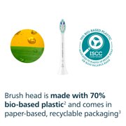 Philips Sonicare C2 Plaque Control - Genuine Replacement Electric Toothbrush Heads, White, 3 Pack, HX9023/65