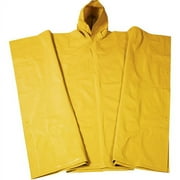 Wenzel Hooded Vinyl Poncho, One Size, Yellow