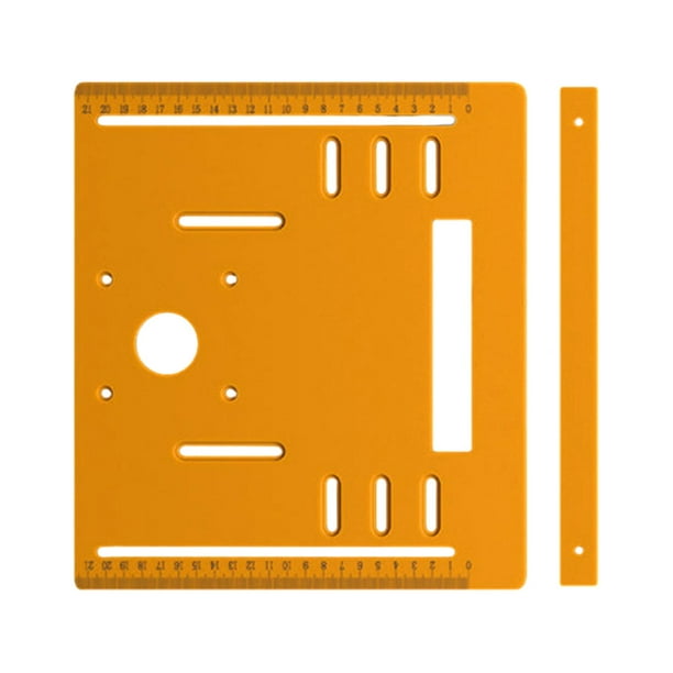 Placa base de máquina de corte Placa guía de baquelita de ingeniero de alta precisión portátil Estilo B