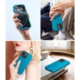 thumbnail image 5 of iPhone 16 Case Cover 3 Layer Rugged / Heavy Duty / Shockproof 6.1" Teal, 5 of 5