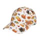 thumbnail image 1 of Balery Thanksgiving Turkeys 1 Gorra de béisbol de tamaño ajustable para correr, entrenar y actividades al aire libre. Gorra de papá para todas las estaciones., 1 of 6