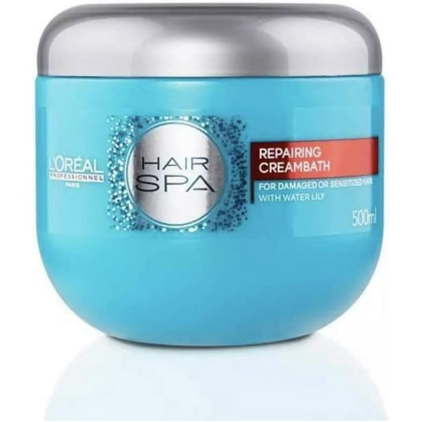 Loreal Hair Spa Repairing Creambath For Very Damaged And Sensitized Hair 500 Ml. Loreal Hair Spa Repairing Creambath For Very Damaged And Sensitized Hair 500 Ml.