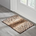 thumbnail image 7 of Better Trends Bath Rug Set 2 Piece Bath Mat Non Slip Micro Polyester Bathroom Floor Set, Shower, Tub, Casablanca Collection – (Brown), 7 of 7