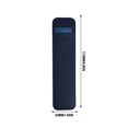 thumbnail image 3 of Ovzne Solid Color Leather Pen Case Pen Case Microfiber Soft Leather Pen Case Student Stationery Storage On Clearance, 3 of 5