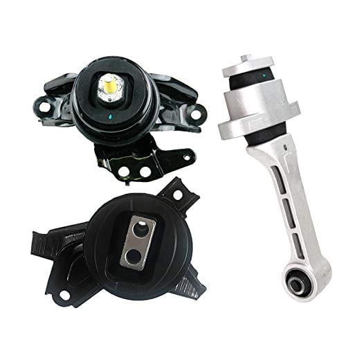 Compatible with 2011-2015 Kia Optima 2.4L Auto Engine Motor & Trans Mount Set 3pc : A71034, A71001, A7197 - K2655