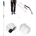 thumbnail image 5 of Bastón extensible de 125 cm para ciegos, bastón de senderismo plegable Bastones para personas con discapacidad visual, ciegos y personas mayores, senderismo, trekking, 5 of 5