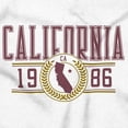 thumbnail image 2 of Preppy Varsity California State Map Romper Boys or Girls Infant Baby Brisco Brands 6M, 2 of 6