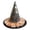 Yellow, variant on Witch Hat For Women Halloween Party Gothic Mesh Pumpkin Bat Print Accessory Cowboy Hat Festival Celebration Daily Leisure Outdoor Pink