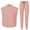 643#Pink, variant on Women's Scrubs Healthcare Top, Short Sleeved Pants Sets Wine M