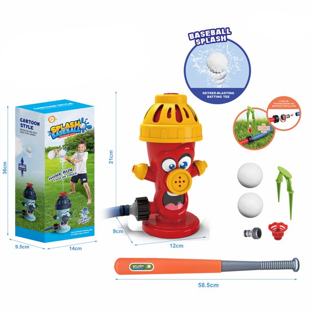 Aspersor de agua de dibujos animados para niños, juguete rociador de agua al aire libre, patio trasero, jardín, juguetes de agua, Verano