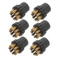 thumbnail image 6 of GAXIRE 6Pcs Steam Cleaner Attachment Brush Heads for Tile Upholstery and Hard Surface Cleaning, 6 of 8