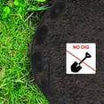 thumbnail image 4 of Kit de borde de jardín de plástico negro de 33 pies y 2 pulgadas de altura de Uxcell para el patio, 4 of 7