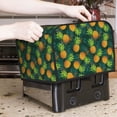 thumbnail image 7 of Daiia Pineapples with Palm Leaves Pattern 4 slice Toaster Cover, Toaster Appliance Dust-proof Cover For Kitchen Small Appliance Dust Cover and Fingerprint Protection, 7 of 7