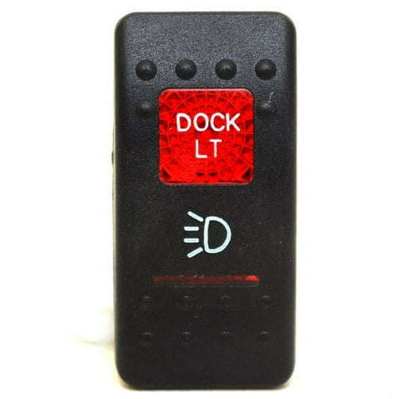 Carling Boat Rocker Switch Cover | Dock Light 12V Illuminated