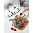 thumbnail image 6 of Top-kevin Women High Cut Bikini Sets String Sexy Swimsuit Two Piece Bathing Suit Brazilian Cheeky Cut Out Cute Swimwear, 6 of 6