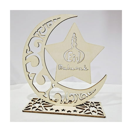 

DIY Wooden Beautiful Moon Ornament Pendant Eid Mubarak Ramadan Decor For Home Beautiful DIY Wooden Beautiful Moon Ornament Pendant Eid Mubarak Ramadan Decor For Home Living Room Ornament No. 13