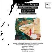 Meyer: Early Works for Orchestra