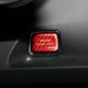 thumbnail image 4 of Pegatina embellecedora yuxing para botón de encendido y parada del motor de fibra de carbono color rojo para modelos 2016-2019, 4 of 5