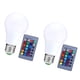thumbnail image 3 of Lámpara de Bombilla LED RGB Sunnimix 2x Luz con Control Remoto, 3 of 7