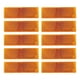 thumbnail image 2 of 10x Pegatinas Reflectantes Cinta Reflectante Calcomanía Panel Reflector Señal Reflectora para Amarillo, 2 of 9